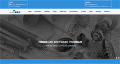 Desktop Screenshot of progecadindia.com