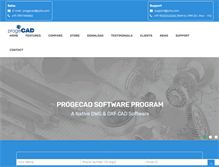 Tablet Screenshot of progecadindia.com
